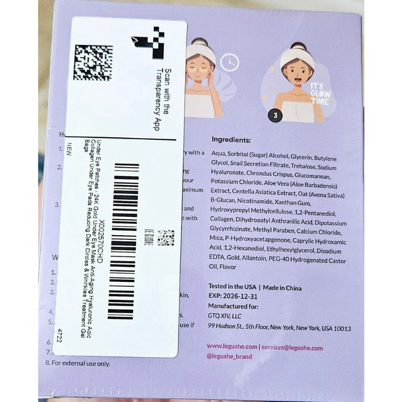 Collagen Eye Mask & Under Eye Patches - Picture 6 of 7